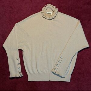 Chloe Cream Cowl Neck Sweater